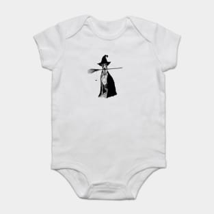 Greyhound Witch Baby Bodysuit